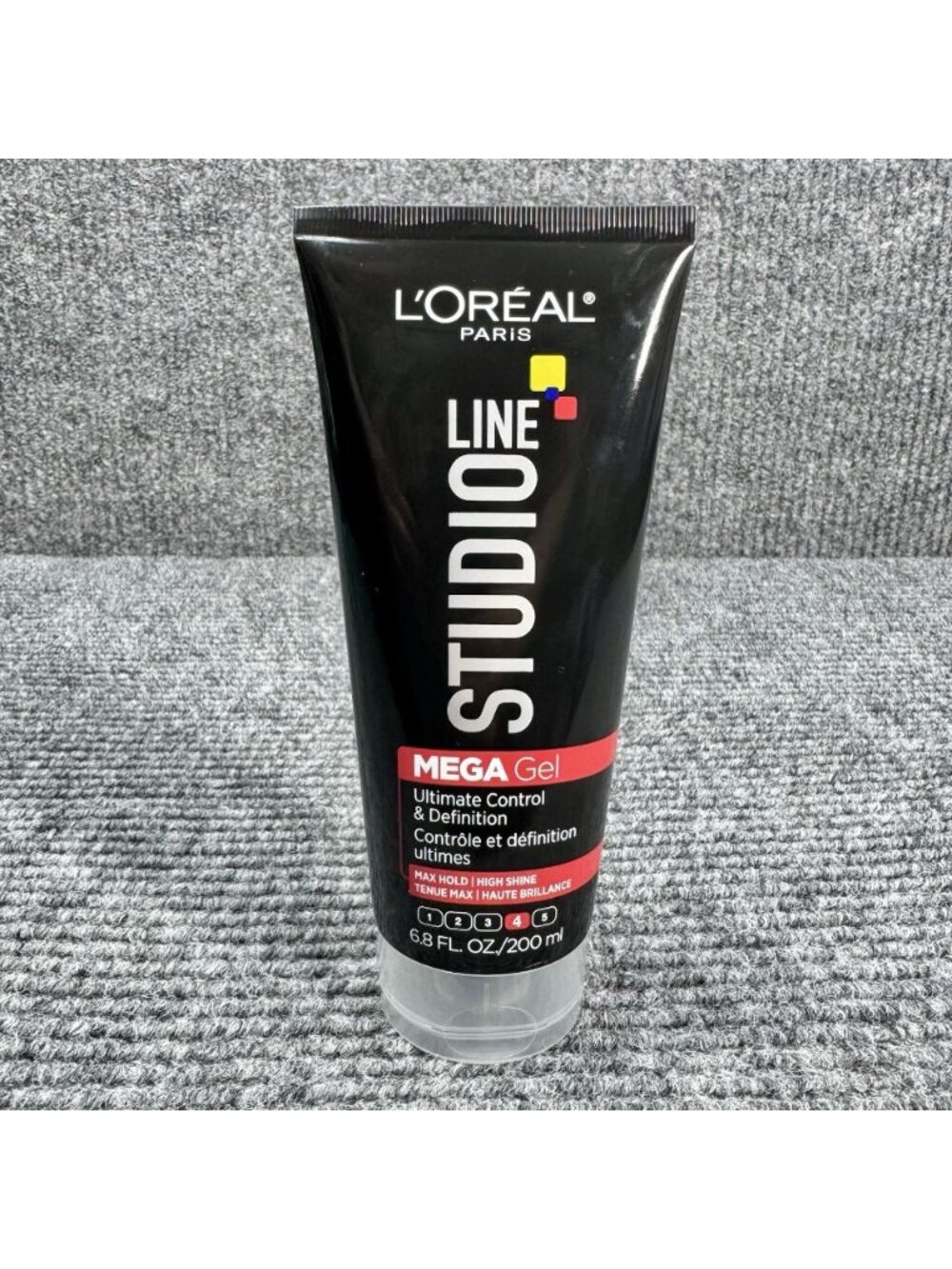 L'oreal, Studio Line Mega Gel Max Hold High Shine Level 4, 6.8 Oz